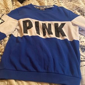 pink Victoria's Secret sweatshirt